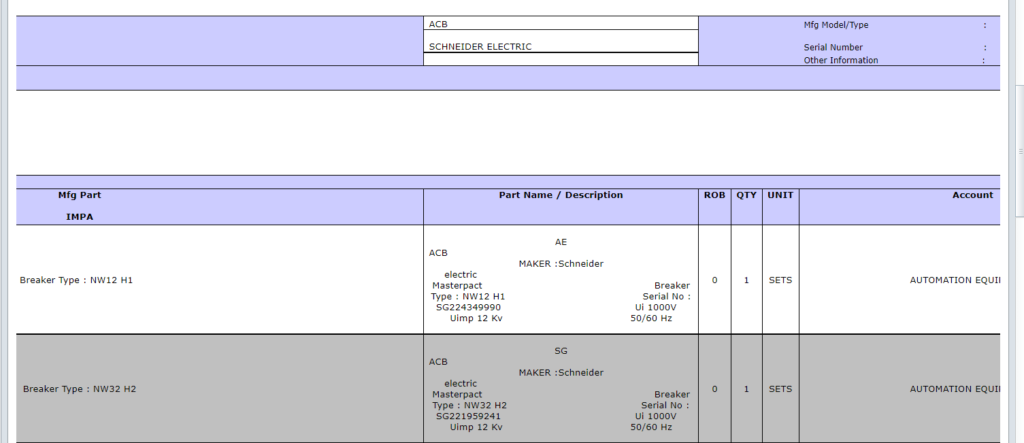 【询价】船舶备件—SCHNEIDER备件（CK-R20240724-06）询价-泰州昌宽社区-报价采购-船用采购网-船舶物料采购-船务服务-一站式船用设备供应服务