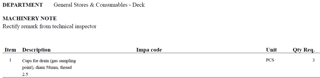 【询价】船舶备件—排水杯（CK-C20240712-02）询价-泰州昌宽社区-报价采购-船用采购网-船舶物料采购-船务服务-一站式船用设备供应服务
