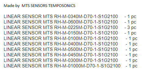 【询价】船舶备件—线性传感器（CK-J20240729-12）询价-泰州昌宽社区-报价采购-船用采购网-船舶物料采购-船务服务-一站式船用设备供应服务