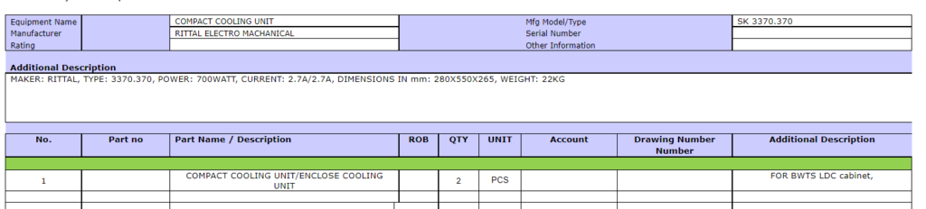 【询价】船舶备件—冷却装置（CK-R20240725-04）询价-泰州昌宽社区-报价采购-船用采购网-船舶物料采购-船务服务-一站式船用设备供应服务