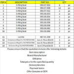 船舶备件—MAN B&W备件（CK-C20240708-02）询价-船用采购网-船舶物料采购-船务服务-一站式船用设备供应服务