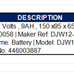 船舶备件—电池（CK-Y20240702-08）询价-船用采购网-船舶物料采购-船务服务-一站式船用设备供应服务