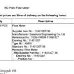 船舶备件—流量计（CK-R20240730-07）询价-船用采购网-船舶物料采购-船务服务-一站式船用设备供应服务
