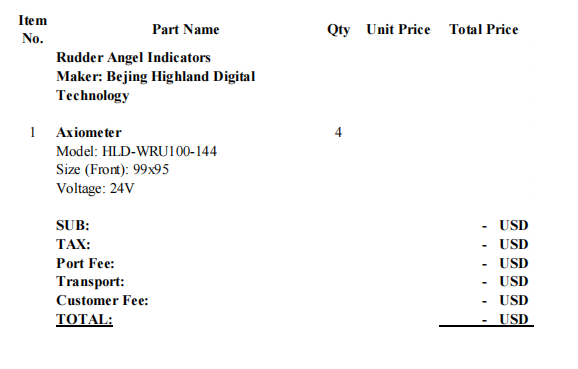 【询价】船舶备件—轴测仪（CK-J20240716-19）询价-泰州昌宽社区-报价采购-船用采购网-船舶物料采购-船务服务-一站式船用设备供应服务