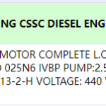 船舶备件—充油泵和电机（CK-C20240711-18）询价-船用采购网-船舶物料采购-船务服务-一站式船用设备供应服务