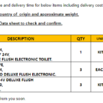 船舶备件—JABSCO备件（CK-L20240725-02）询价-船用采购网-船舶物料采购-船务服务-一站式船用设备供应服务