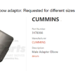 船舶备件—CUMMINS备件（CK-J20240729-02）询价-船用采购网-船舶物料采购-船务服务-一站式船用设备供应服务