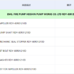 船舶备件—消防水泵备件（CK-C20240702-03）询价-船用采购网-船舶物料采购-船务服务-一站式船用设备供应服务