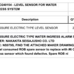 船舶备件—压力电动式液位传感器（CK-Y20240718-03）询价-船用采购网-船舶物料采购-船务服务-一站式船用设备供应服务