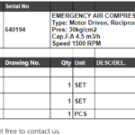 船舶备件—主轴承/活塞销（CK-L20240729-03）询价-船用采购网-船舶物料采购-船务服务-一站式船用设备供应服务