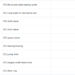 船舶备件—泵备件（CK-C20240709-01）询价-船用采购网-船舶物料采购-船务服务-一站式船用设备供应服务