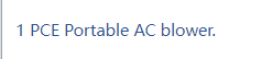 【询价】船舶备件—便携式交流鼓风机（CK-C20240718-04）询价-泰州昌宽社区-报价采购-船用采购网-船舶物料采购-船务服务-一站式船用设备供应服务