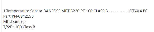 【询价】船舶备件—DANFOSS温度传感器（CK-J20240718-18）询价-泰州昌宽社区-报价采购-船用采购网-船舶物料采购-船务服务-一站式船用设备供应服务