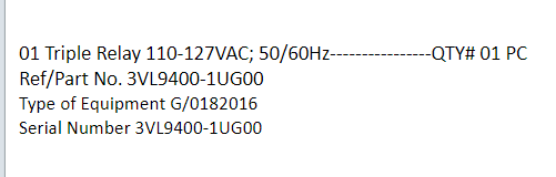【询价】船舶备件—三重继电器（CK-J20240718-05）询价-泰州昌宽社区-报价采购-船用采购网-船舶物料采购-船务服务-一站式船用设备供应服务