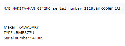 【询价】船舶备件—KAWASAKY备件（CK-C20240716-15）询价-泰州昌宽社区-报价采购-船用采购网-船舶物料采购-船务服务-一站式船用设备供应服务
