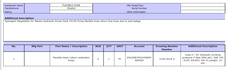 【询价】船舶备件—柔性软管（CK-R20240709-09）询价-泰州昌宽社区-报价采购-船用采购网-船舶物料采购-船务服务-一站式船用设备供应服务