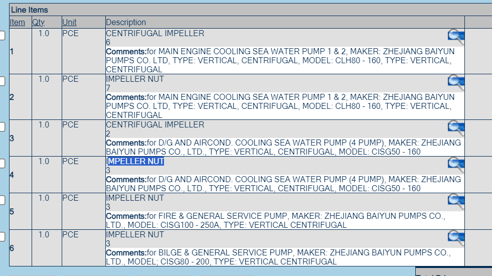 【询价】船舶备件—备件（CK-C20240704-11）询价-泰州昌宽社区-报价采购-船用采购网-船舶物料采购-船务服务-一站式船用设备供应服务