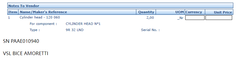 【询价】船舶备件—气缸盖（CK-C20240717-05）询价-泰州昌宽社区-报价采购-船用采购网-船舶物料采购-船务服务-一站式船用设备供应服务
