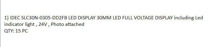 【询价】船舶备件—LED全电压显示器（CK-J20240702-01）询价-泰州昌宽社区-报价采购-船用采购网-船舶物料采购-船务服务-一站式船用设备供应服务