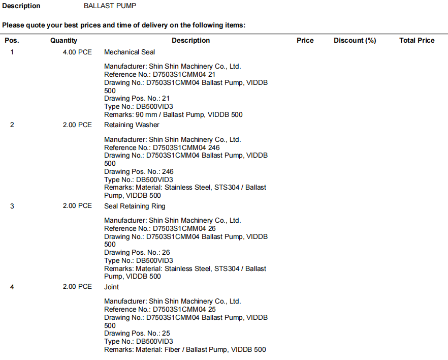 【询价】船舶备件—Shin Shin备件（CK-R20240711-03）询价-泰州昌宽社区-报价采购-船用采购网-船舶物料采购-船务服务-一站式船用设备供应服务