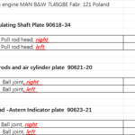 船舶备件—MAN B&W备件（CK-J20240712-08）询价-船用采购网-船舶物料采购-船务服务-一站式船用设备供应服务
