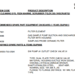 船舶备件—备件（CK-R20240717-02）询价-船用采购网-船舶物料采购-船务服务-一站式船用设备供应服务
