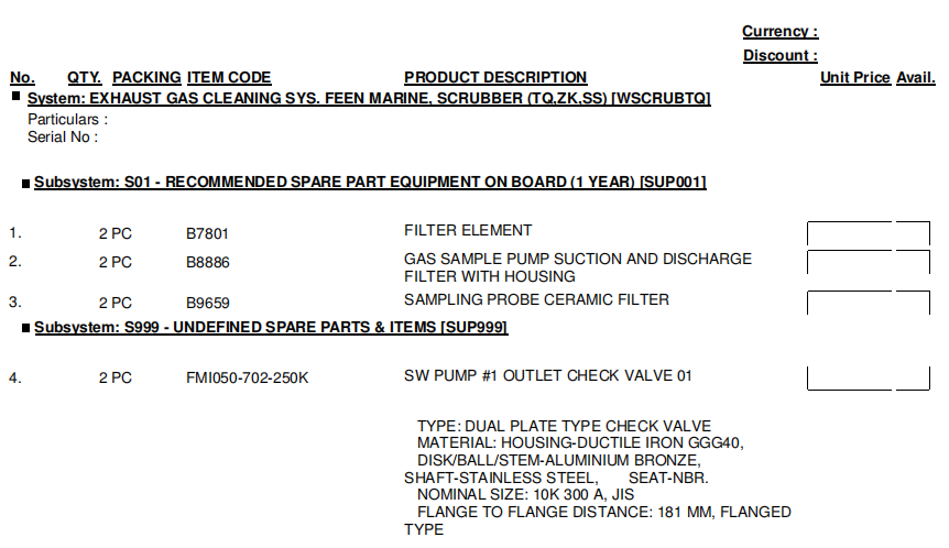 【询价】船舶备件—备件（CK-R20240717-02）询价-泰州昌宽社区-报价采购-船用采购网-船舶物料采购-船务服务-一站式船用设备供应服务