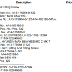 船舶备件—升降和倾斜螺钉（CK-R20240718-17）询价-船用采购网-船舶物料采购-船务服务-一站式船用设备供应服务