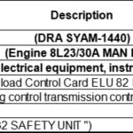 船舶备件—MAN B & W备件（CK-J20240722-19）询价-船用采购网-船舶物料采购-船务服务-一站式船用设备供应服务