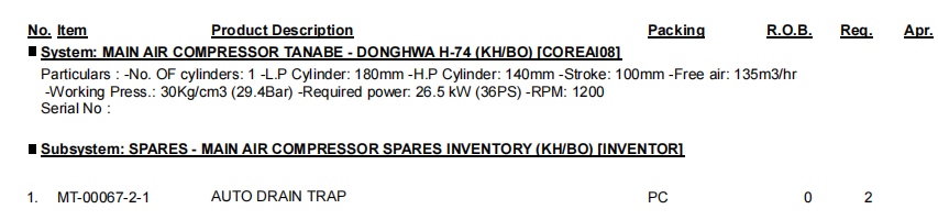 【询价】船舶备件—自动排水弯管（CK-R20240723-10）询价-泰州昌宽社区-报价采购-船用采购网-船舶物料采购-船务服务-一站式船用设备供应服务