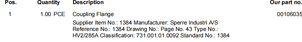 【询价】船舶备件—联轴器法兰（CK-R20240701-11）询价-泰州昌宽社区-报价采购-船用采购网-船舶物料采购-船务服务-一站式船用设备供应服务