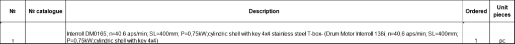 【询价】船舶备件—Interroll备件（CK-J20240723-23）询价-泰州昌宽社区-报价采购-船用采购网-船舶物料采购-船务服务-一站式船用设备供应服务