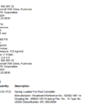 船舶备件—弹簧加载拉杆（CK-R20240724-02）询价-船用采购网-船舶物料采购-船务服务-一站式船用设备供应服务