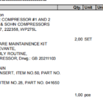 船舶备件—J.P SAUER & SOHN备件（CK-L20240725-06）询价-船用采购网-船舶物料采购-船务服务-一站式船用设备供应服务