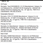 船舶备件—VOLCANO备件（CK-R20240726-01）询价-船用采购网-船舶物料采购-船务服务-一站式船用设备供应服务