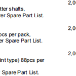 船舶备件—TRELAWNY备件（CK-L20240730-04）询价-船用采购网-船舶物料采购-船务服务-一站式船用设备供应服务