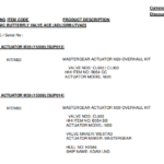 船舶备件—ACE VALVA备件（CK-R20240730-20）询价-船用采购网-船舶物料采购-船务服务-一站式船用设备供应服务