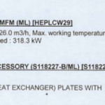 船舶备件—冷却器热交换器板（CK-R20240701-20）询价-船用采购网-船舶物料采购-船务服务-一站式船用设备供应服务