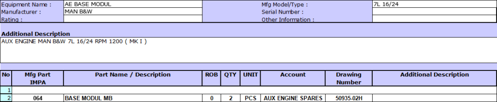 【询价】船舶备件—MAN B&W基模（CK-R20240709-16）询价-泰州昌宽社区-报价采购-船用采购网-船舶物料采购-船务服务-一站式船用设备供应服务