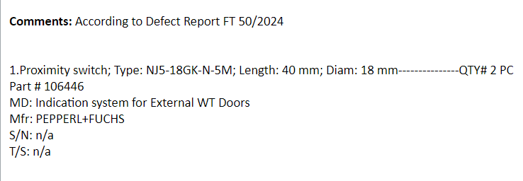 【询价】船舶备件—接近开关（CK-J20240807-02）询价-泰州昌宽社区-报价采购-船用采购网-船舶物料采购-船务服务-一站式船用设备供应服务