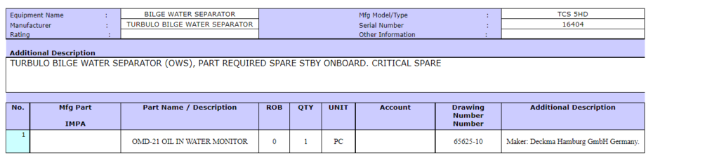 【询价】船舶备件—水包油监测仪（CK-R20240813-08）询价-泰州昌宽社区-报价采购-船用采购网-船舶物料采购-船务服务-一站式船用设备供应服务
