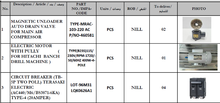 【询价】船舶备件—备件（CK-C20240822-03）询价-泰州昌宽社区-报价采购-船用采购网-船舶物料采购-船务服务-一站式船用设备供应服务