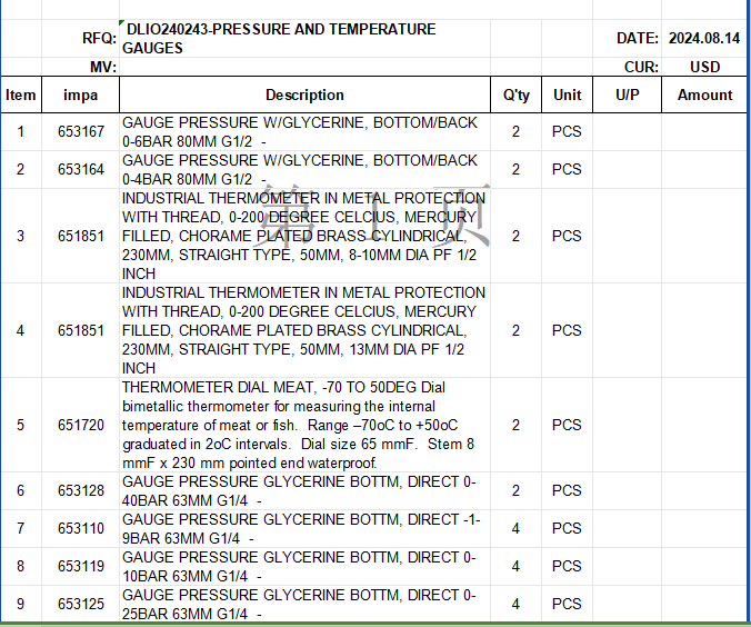 【询价】船舶备件—备件（CK-Y20240814-01）询价-泰州昌宽社区-报价采购-船用采购网-船舶物料采购-船务服务-一站式船用设备供应服务