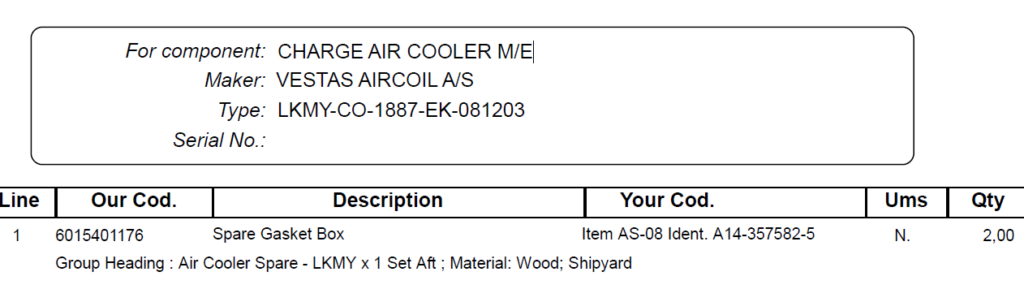 【询价】船舶备件—备用垫片箱（CK-C20240815-02）询价-泰州昌宽社区-报价采购-船用采购网-船舶物料采购-船务服务-一站式船用设备供应服务