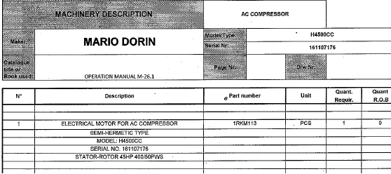 【询价】船舶备件—交流压缩机用电动机（CK-C20240815-10）询价-泰州昌宽社区-报价采购-船用采购网-船舶物料采购-船务服务-一站式船用设备供应服务