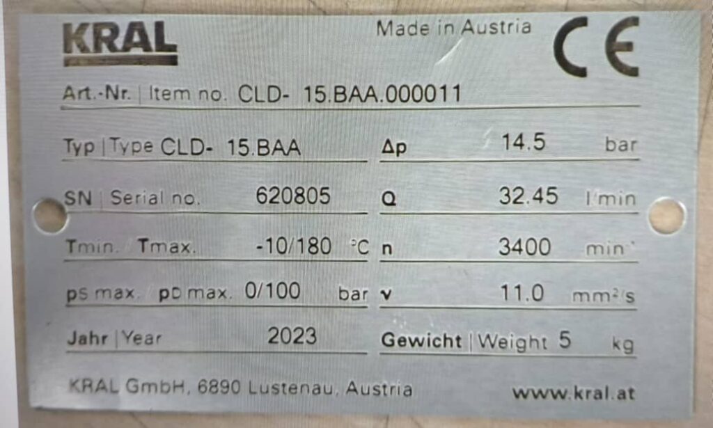 【询价】船舶备件—KRAL备件（CK-C20240809-06）询价-泰州昌宽社区-报价采购-船用采购网-船舶物料采购-船务服务-一站式船用设备供应服务