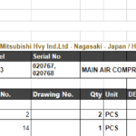 船舶备件—TANABE备件（CK-L20240820-04）询价-船用采购网-船舶物料采购-船务服务-一站式船用设备供应服务