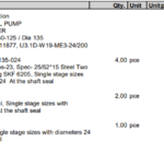 船舶备件—ALLWEILER备件（CK-L20240807-03）询价-船用采购网-船舶物料采购-船务服务-一站式船用设备供应服务