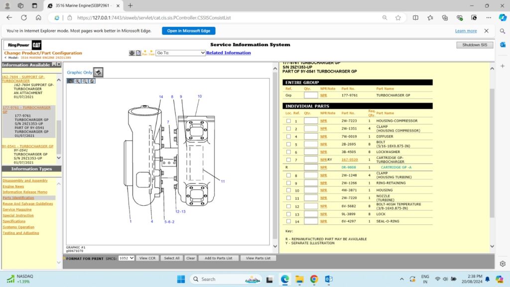 【询价】船舶备件—墨盒总成涡轮增压器（CK-Y20240828-03）询价-泰州昌宽社区-报价采购-船用采购网-船舶物料采购-船务服务-一站式船用设备供应服务