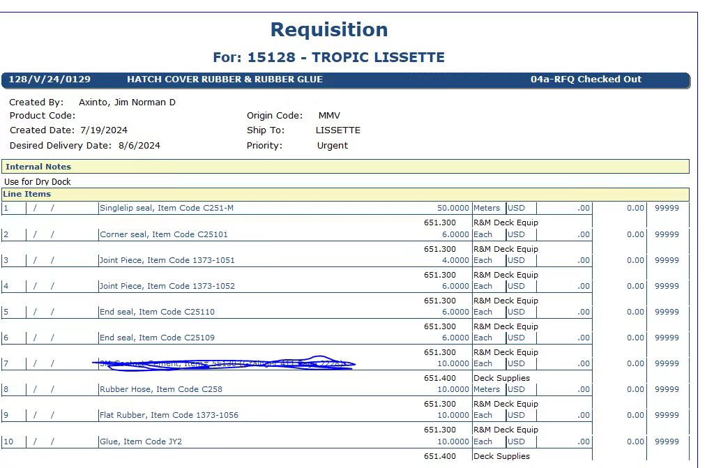 【询价】船舶备件—备件（CK-Y20240806-01）询价-泰州昌宽社区-报价采购-船用采购网-船舶物料采购-船务服务-一站式船用设备供应服务